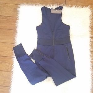 stella mccartney navy jumpsuit